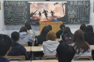 宠物科技学院开展“清明祭英烈 丰碑砺青春”主题教育活动