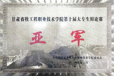 第十届大专生辩论赛亚军