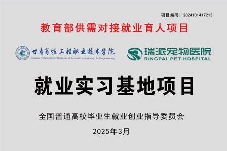 教育部供需对接就业育人项目——瑞派宠物医院